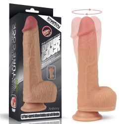 [739]Dual Layered Silicone Rotating Nature Cock Anthony