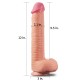 [830] 31 CM Yumuşak Dokulu Çift Katmanlı Realistik Penis - Dual Layered Platinum Silicone Cock