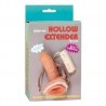 (0139)HOLLOW EXTENDER TİTREŞİMLİ ERKEKLERE ÖZEL BELDEN BAĞLAMALI PENİS