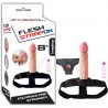 (1058)İçi Boş Belden Bağlamalı Titreşimli Penis Strapon