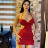KT SIRT DEKOLTELİ ELBİSE
