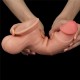 [816] Tam Testisli Hareketli Deri Ultra Yumuşak Çift Katmanlı Penis 19.5 CM - Sliding Skin Dual Layer Dong Whole Testicle