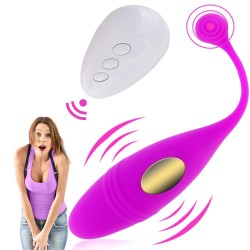 [1082] Uzaktan kumanda yetişkin seks oyuncakları Mini aşk yumurta vibratör