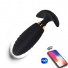 (G4429) SKYLIGHT APP Telefon Kontrollü Şarjlı Güçlü Titreşimli Anal Plug Vibratör