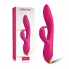 (V05P) BONNIE Klitoris ve G Spot Uyarıcı Rabbit Vibratör - Pembe