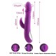 (Y1241) ELLA İleri Geri ve Rotasyon Hareketli Isıtmalı G-Spot ve Klitoris Uyarıcı 2 in 1 Vibratör - Mor