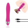(Y4806-7) HAPPY DREAM Şarjlı Ultra Güçlü 12 Titreşim Modlu Mini Bullet Vibratör - Type G