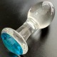 (Y2133) CRYSTAL CLEAR Kristal Cam Anal Plug