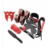 (RS2220) Fetiş Set Kırmızı Siyah