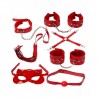 (RS2227) Fetiş Set Kırmzı