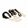 (RS2215) Fetiş Set Siyah Gold