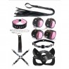 (RS2231) Fetiş Set Siyah Pembe