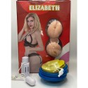 (C-633)Elizabeth Gerçekçi Sarışın Şişme Bebek