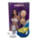 (C-632)Rebecca Gerçekçi Esmer Şişme Bebek