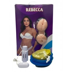 (C-632)Rebecca Gerçekçi Esmer Şişme Bebek