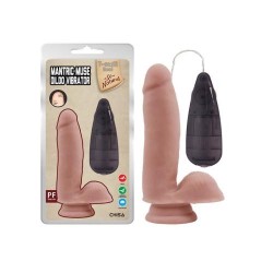 (C-CH7800)Mantric Muse 17.5cm 5cm Kıkırdaklı Gerçekçi Realistik Vibratör
