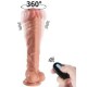 (CSQWBE10002)Jihad Knight Uzaktan Kumandalı Şarjlı Realistik Penis Döner Başlı 25.5 cm