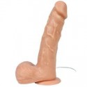 (CSQT10003)Shequ Mike Titreşimli Realistik Vibratör 19.5 cm