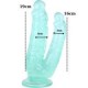 (c-7749Y)Noctis 19cm Yeşil Çiftli Dildo