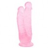 (c-7749P)Noctis 19cm Pembe Çiftli Dildo