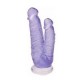 (c-7749M)Noctis 19cm Mor Çiftli Çatal Dildo