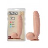 Sensualism 21cm Kıkırdaklı Gerçekçi Dildo