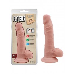 Flatterer Kıkırdaklı Gerçekçi Dildo - 18.6cm