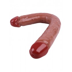 Noctis 46cm Kahverengi Çift Taraflı Dildo