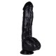 Noctis 26,5cm Siyah Dildo