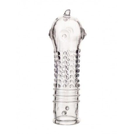 Boyn Penis Kılıfı TPR Şeffaf 14,7 cm