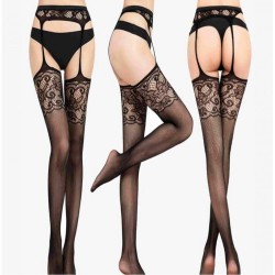(NL5135) Özel bölgesi açık fantazi vücut çorabı