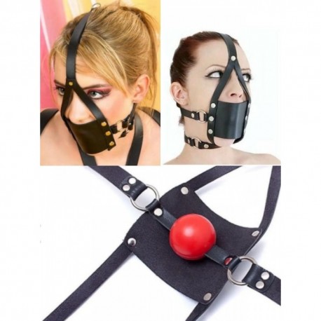 Fantezi Ağız Topu ve Maske