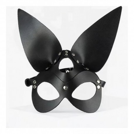 Fantezi Deri Bunny Maske